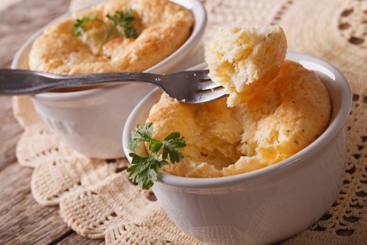 Air Fried Cheese SoufflÃ©